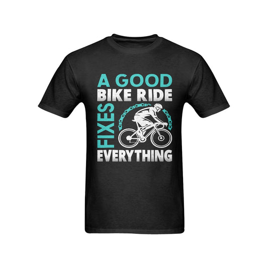 BIKE RIDE Cycle Men's T-Shirt in USA Size (Front Printing Only)
