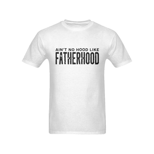 Hood like fatherhood TS Men's T-Shirt in USA Size (Front Printing Only)