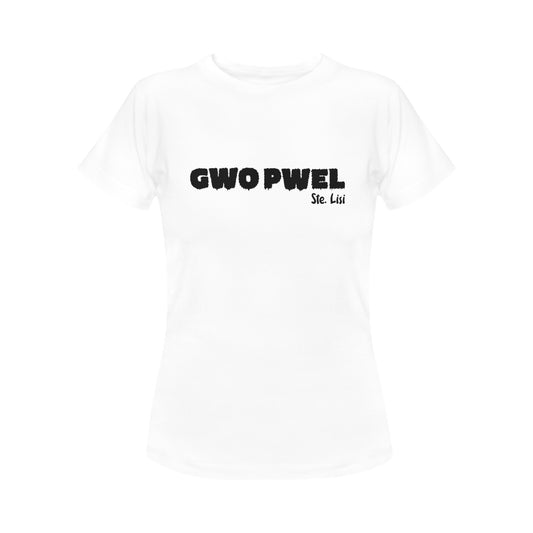 Gwo-Pwell Women's T-Shirt in USA Size (Front Printing Only)