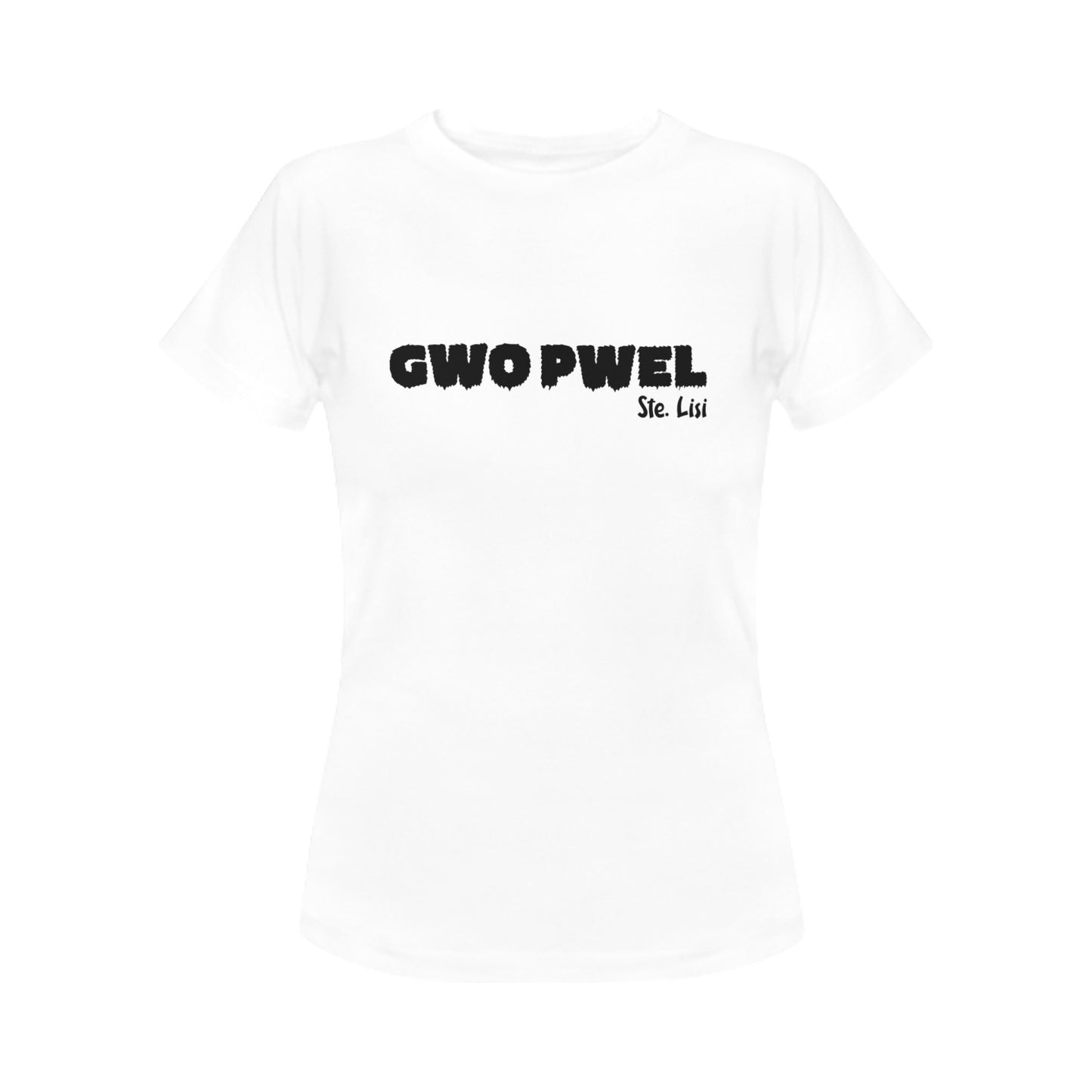 Gwo-Pwell Women's T-Shirt in USA Size (Front Printing Only)
