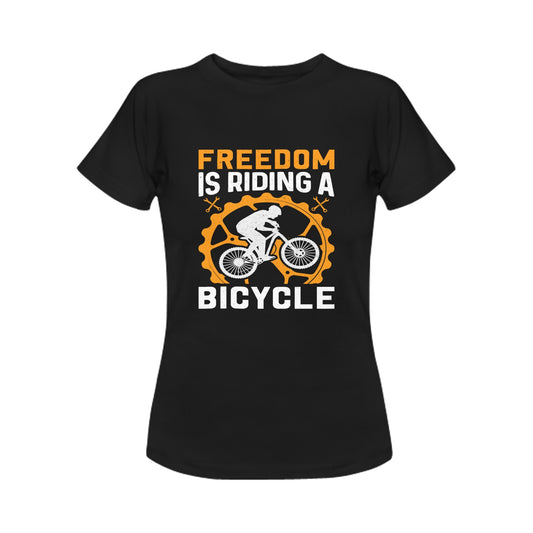 Cycle women ts Women's T-Shirt in USA Size (Front Printing Only)