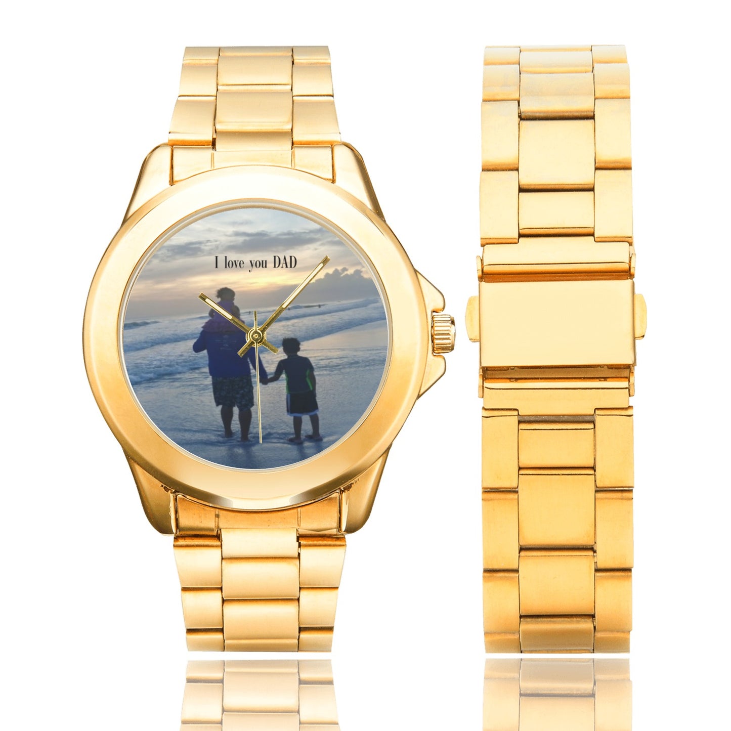 personalize gift watch for men Custom Gilt Watch(Model 101)