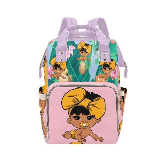 girl baby bag Multi-Function Diaper Backpack/Diaper Bag (Model 1688)