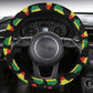 Africa Steering Wheel Cover with Anti-Slip Insert